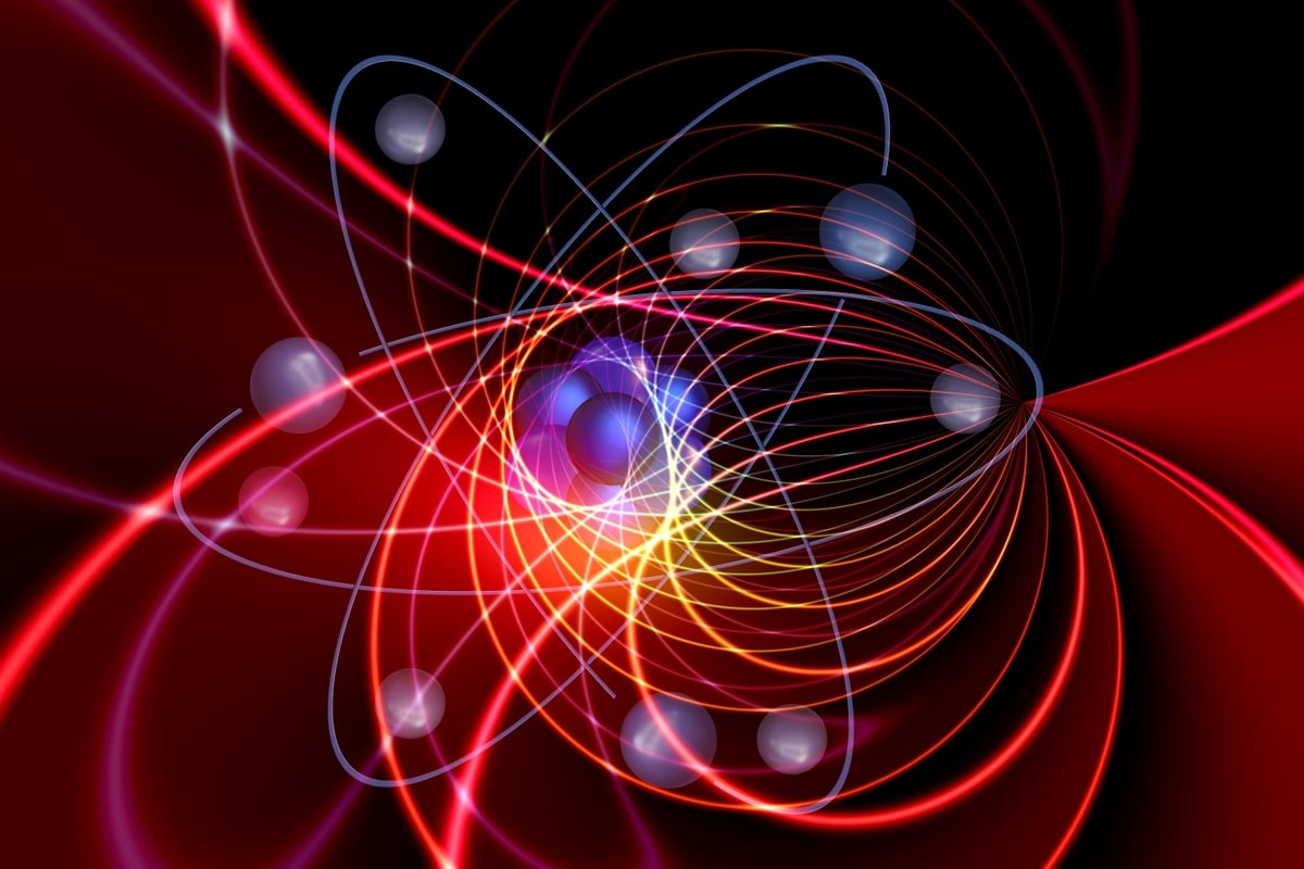 Quantum Physics. Original public domain image from Wikimedia Commons Quantum Physics. Original Public Domain Image From Wikimedia Commons